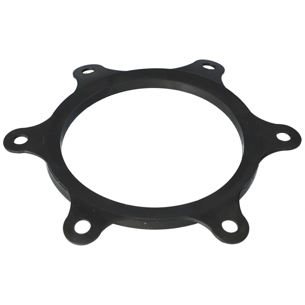 121x102x7 mm Tömítés, zárófedél, 6 lyukú, fekete, új típusú HAJDU K-s bojler