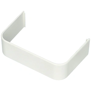 125X75 mm Toldóelem, külső, fehér, PVC (CANALPLAST) klíma dekorcsatorna