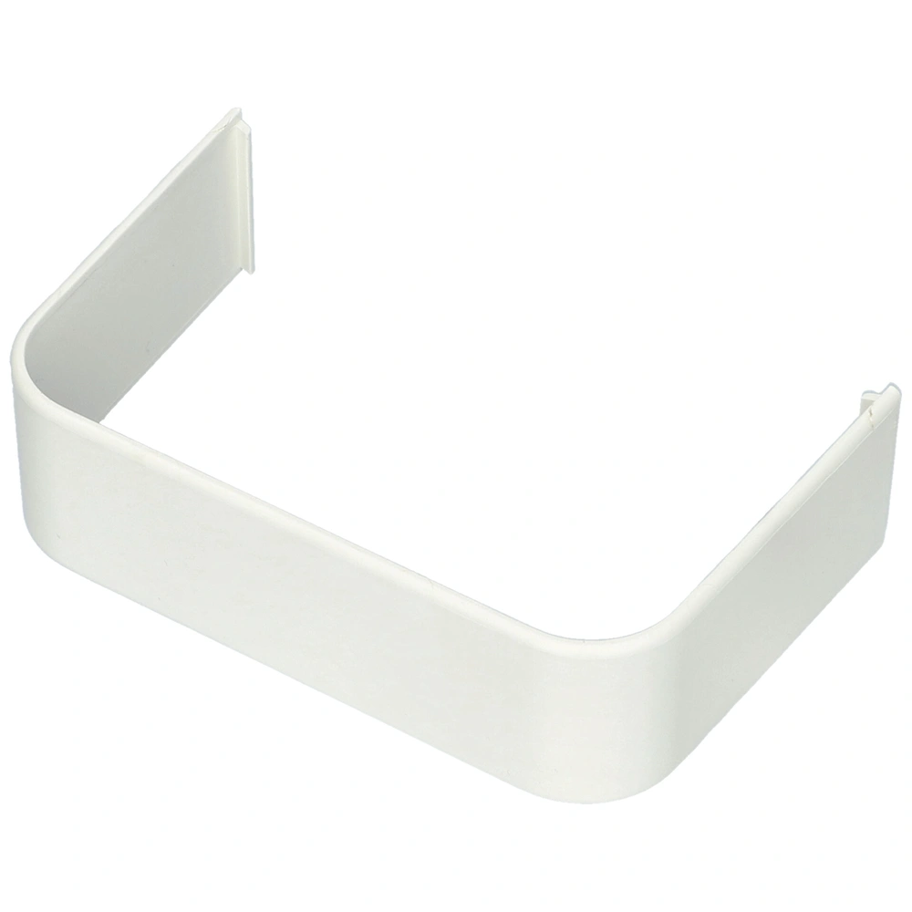 125X75 mm Toldóelem, külső, fehér, PVC (CANALPLAST) klíma dekorcsatorna