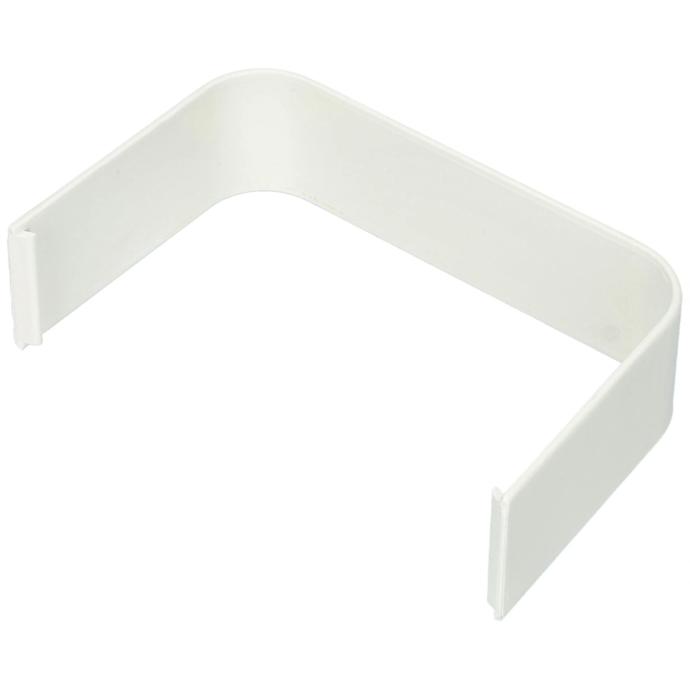 125X75 mm Toldóelem, külső, fehér, PVC (CANALPLAST) klíma dekorcsatorna