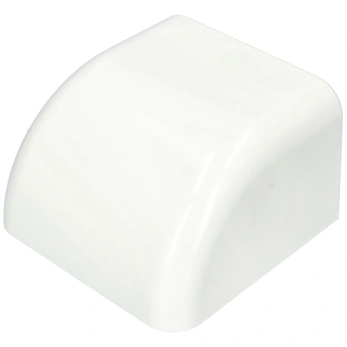 125x75 mm 90° Végelzáró elem, fehér, UV álló (CANALPLAST) klíma dekorcsatorna