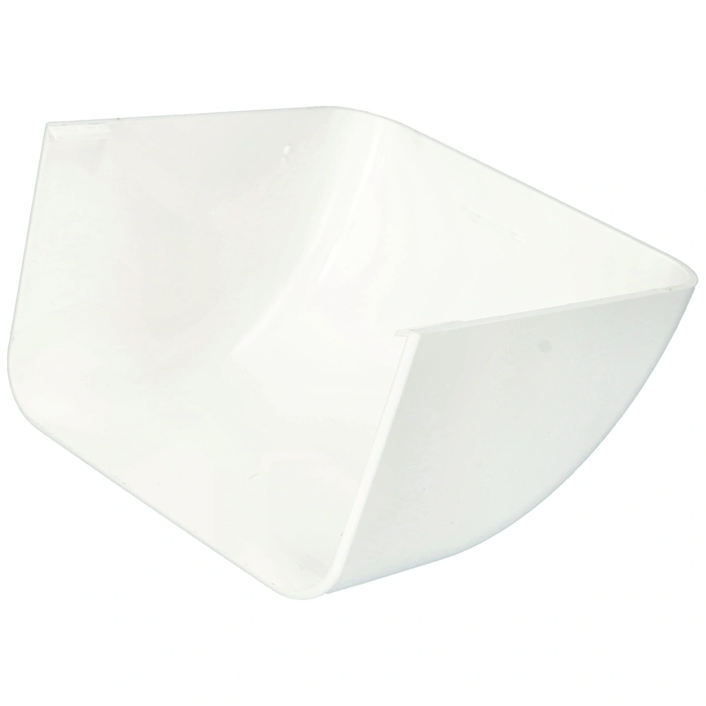 125x75 mm 90° Végelzáró elem, fehér, UV álló (CANALPLAST) klíma dekorcsatorna