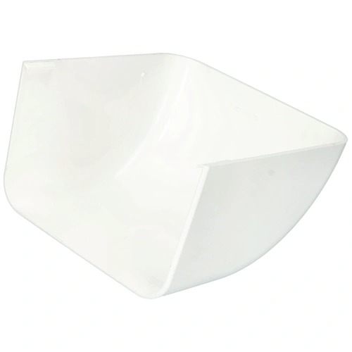 125x75 mm 90° Végelzáró elem, fehér, UV álló (CANALPLAST) klíma dekorcsatorna