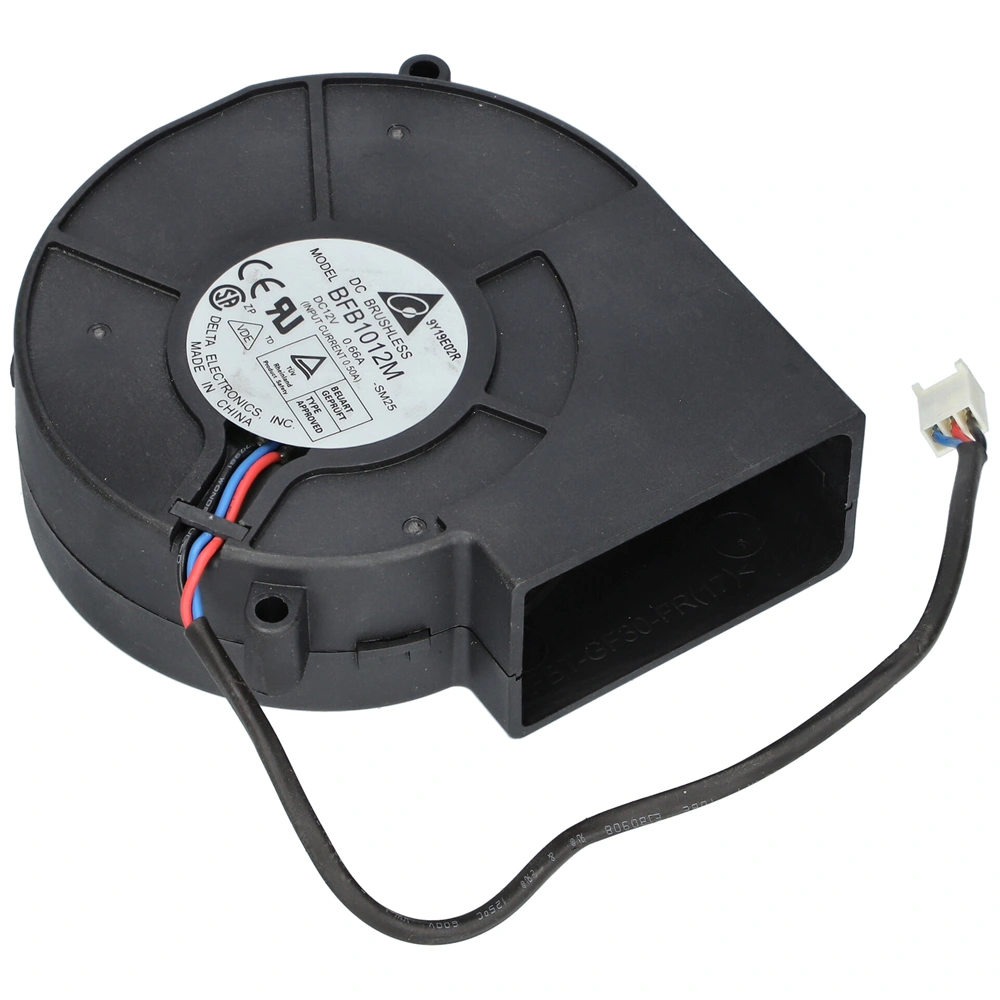 12V Motor, ventilátor + lapát (eredeti) WHIRLPOOL / INDESIT indukciós főzőlap / RENDELÉSRE
