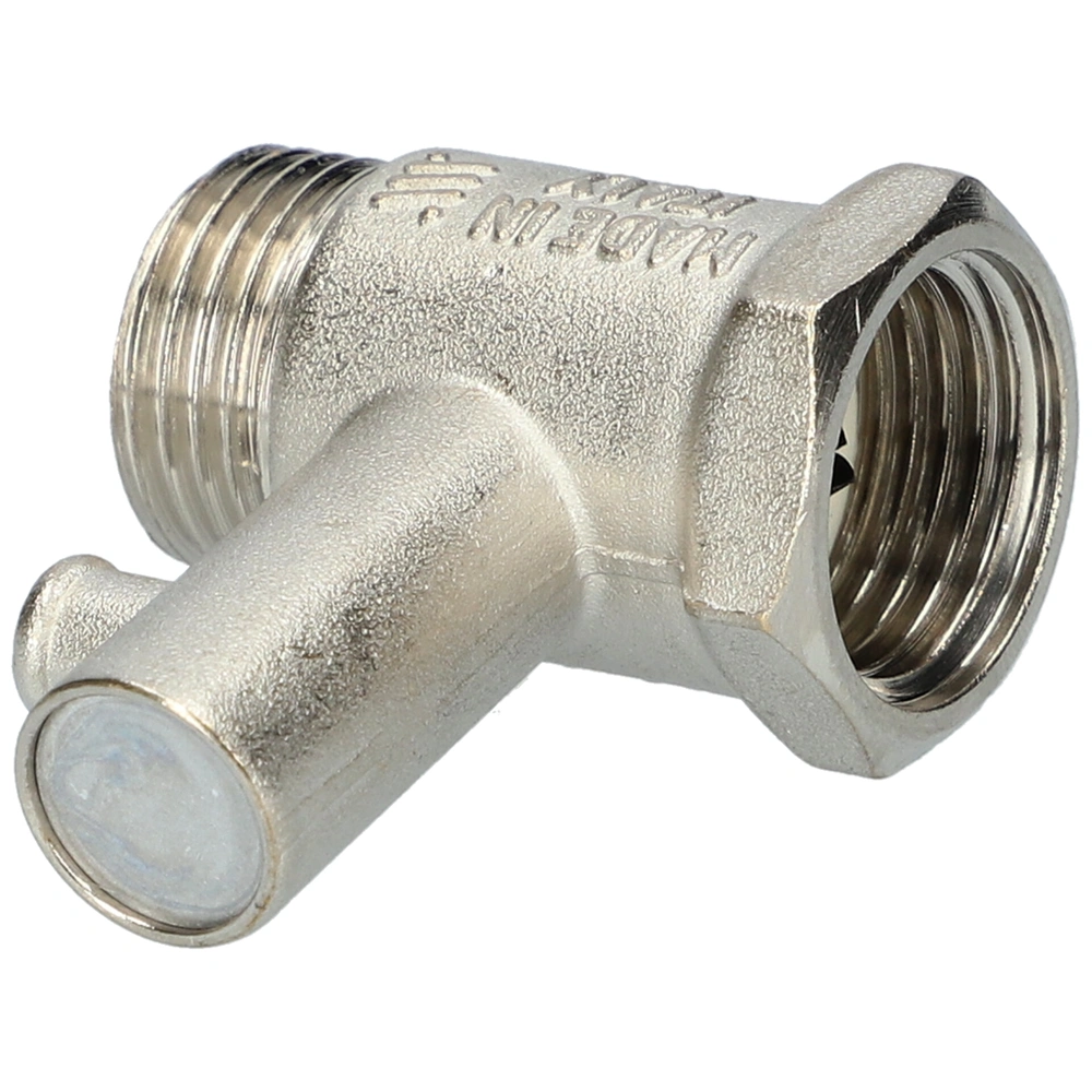 1/2" Biztonsági szelep, csap nélkül, BSZ6 (olasz, ITAP) HAJDU bojler