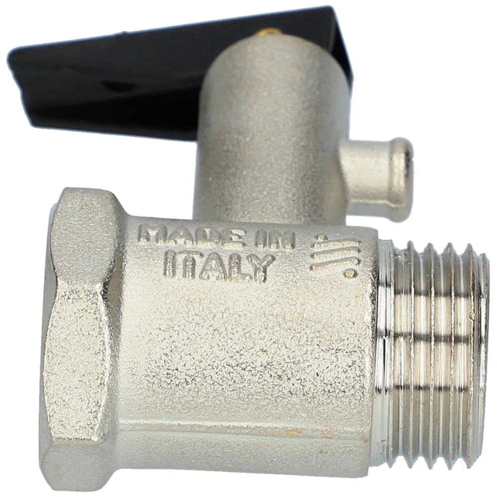 1/2" Biztonsági szelep, csappal (olasz, ITAP) ARISTON / HAJDU bojler