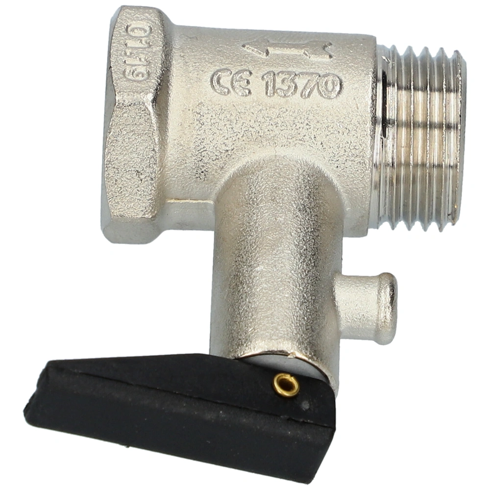 1/2" Biztonsági szelep, csappal (olasz, ITAP) ARISTON / HAJDU bojler