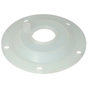 130x35,5 mm Tömítés, zárófedél, 5 lyukú, sima, fehér, anódcsonkos ISEA bojler