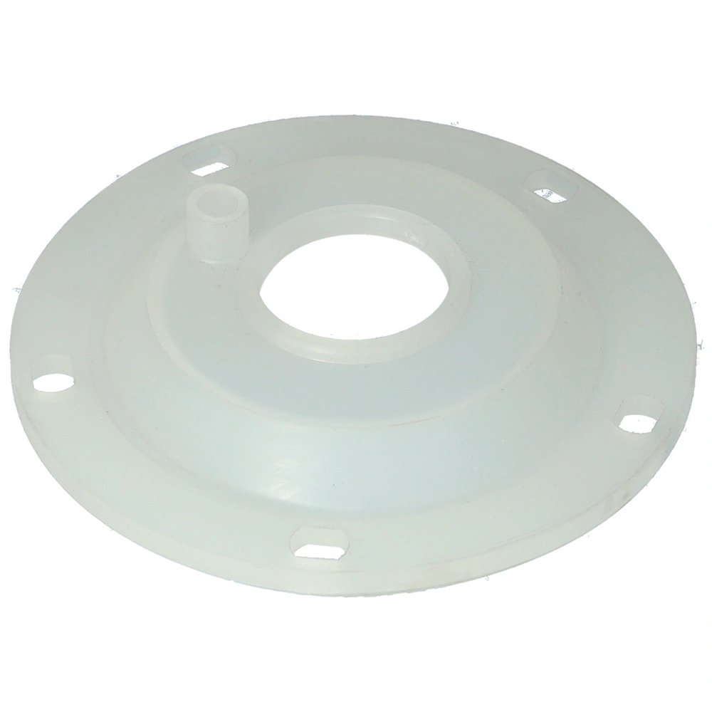 130x35,5 mm Tömítés, zárófedél, 5 lyukú, sima, fehér, anódcsonkos ISEA bojler