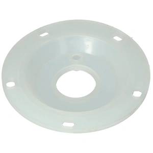 130x35,5 mm Tömítés, zárófedél, 5 lyukú, sima, fehér, anódcsonkos ISEA bojler