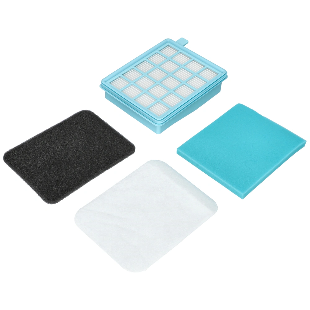 134x115x30 mm Szűrő készlet, hepa (utángyártott) PHILIPS porszívó