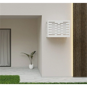 1400x2000x800 mm Klíma takaró box, 3 fajta stílus, fekete vagy fehér színben,