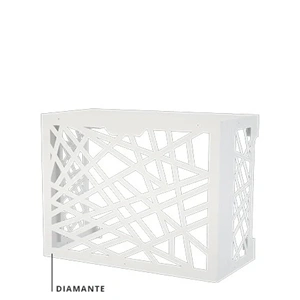 1400x2000x800 mm Klíma takaró box, 3 fajta stílus, fekete vagy fehér színben,