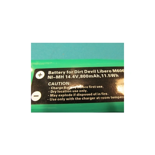 14,4V 800MAH Akkumulátor (eredeti) DIRT DEVIL porszívó / RENDELÉSRE