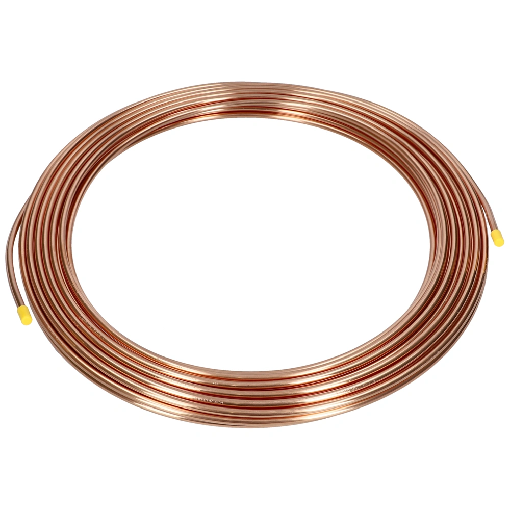 1/4" (6,35 mm) x 1 mm Rézcső klímához, 25 méteres tekercs