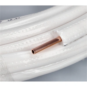 1/4" (6,35 mm) x 1 mm Szigetelt rézcső klímához, 25 méter /tekercs