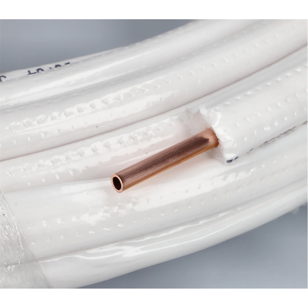 1/4" (6,35 mm) x 1 mm Szigetelt rézcső klímához, 25 méter /tekercs