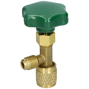 1/4 SAE Csap hűtőgázhoz 750 ml-es, 420 gr-os aeroszol palackhoz (R600/R290) / EGYSZERŰ