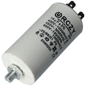 14 uF 450V Kondenzátor, sarus (univerzális)