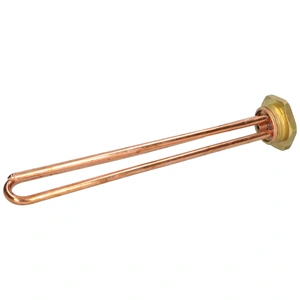 1500W Fűtőszál, réz + anódcsonk, menetes, egyenes (OLASZ GYÁRTMÁNY) bojler