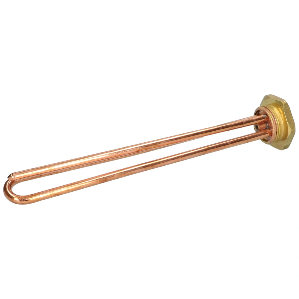 1500W Fűtőszál, réz + anódcsonk, menetes, egyenes (OLASZ GYÁRTMÁNY) bojler