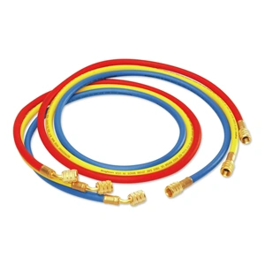 1500mm Töltőcső készlet, nyomótömlő, 1/4" SAE,  3db/csomag, ROTHENBERGER 1500000024 / RENDELÉSRE