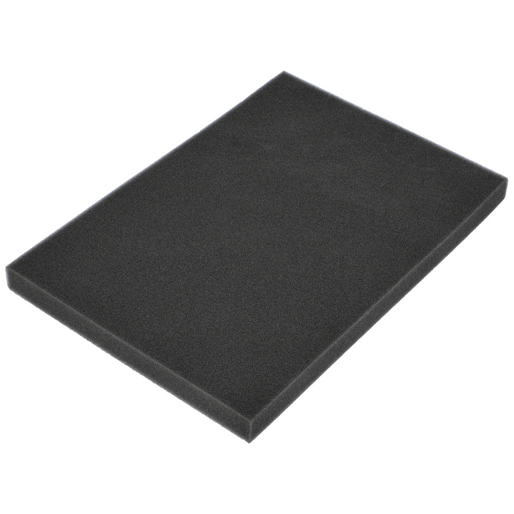 155x225x15 mm Szűrő, kimeneti, szivacs, méretre vágható, (univerzális) porszívó