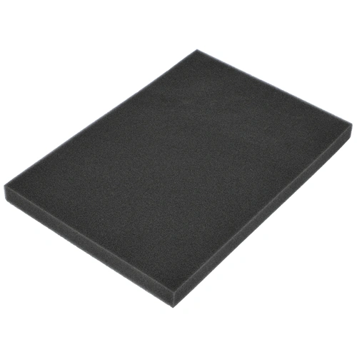 155x225x15 mm Szűrő, kimeneti, szivacs, méretre vágható, (univerzális) porszívó