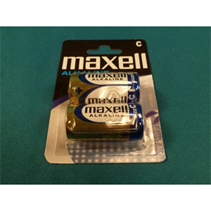1.5V tartós elem MAXELL LR14 C (Baby) 2db-os csomag bliszterben