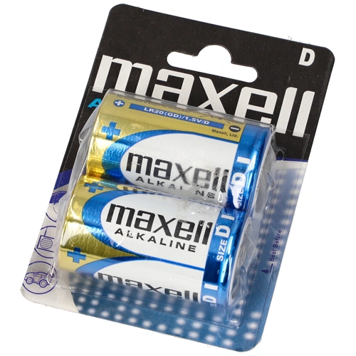 1.5V tartós elem MAXELL LR20 (Góliát) 2db-os csomag bliszterben