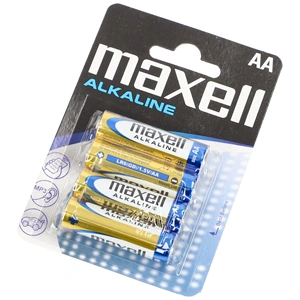 1,5V tartós elem MAXELL LR6, AA (ceruza) 4 db-os csomag, 