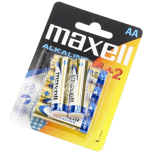 1,5V tartós elem MAXELL LR6, AA (ceruza) 6 db-os csomag
