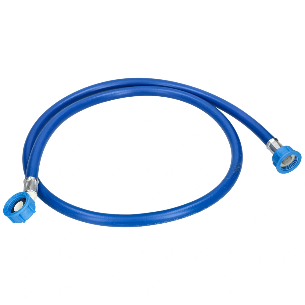 1,5 m Befolyócső, hollandival és szűrőbetéttel, hideg, mosógép, WPRO TAF154 / TAF158 / RENDELÉSRE