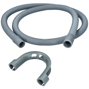 1,5 m Kifolyócső 21/20 mm, 180° (univerzális) mosógép