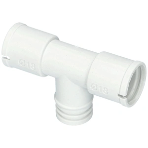 16/18 mm T-elágazó, átalakító, flexibilis kondenzvízcsőhöz (univerzális) klíma