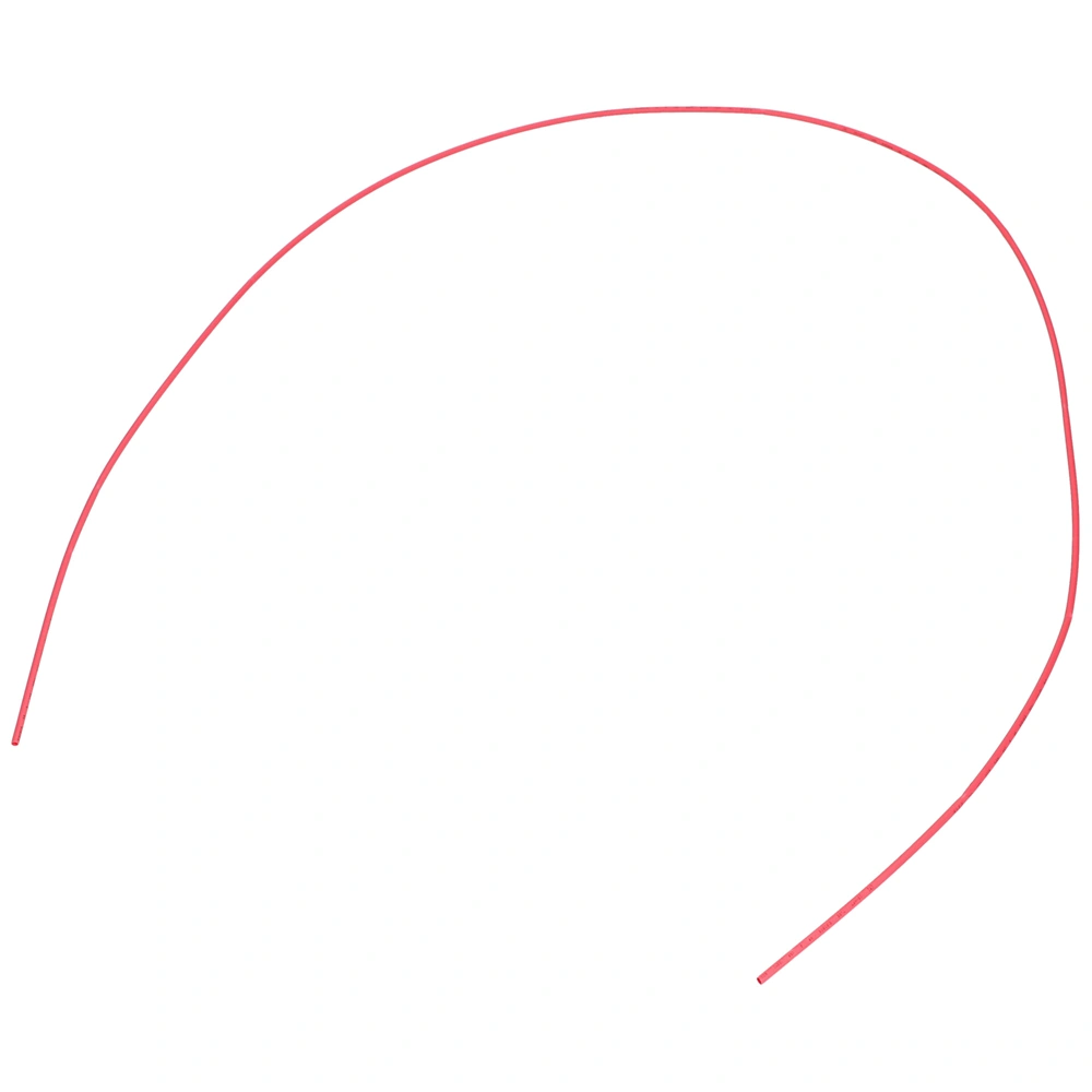 1,6 / 0,8 mm x 1 m Zsugorcső, 2:1, piros, poliolefin (univerzális) vezetékhez