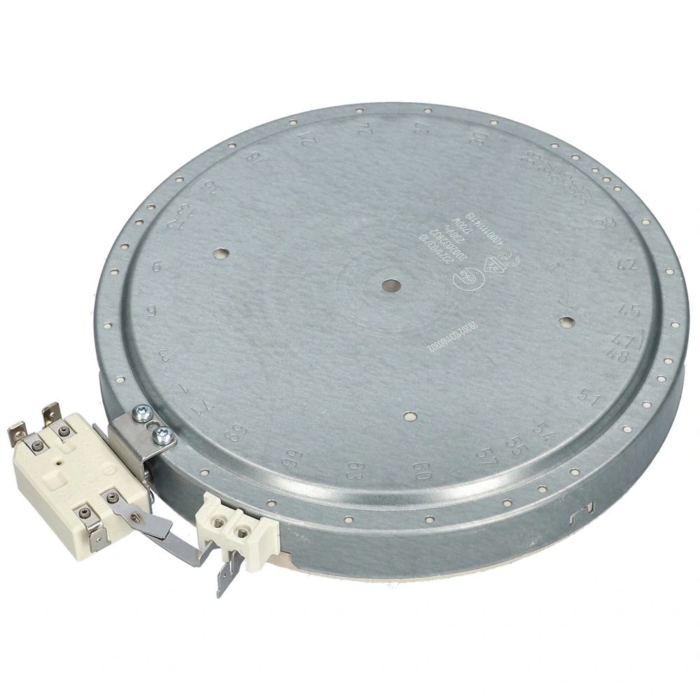 1700W 200/175 mm Főzőlap, kerámia (eredeti, EIKA) WHIRLPOOL tűzhely