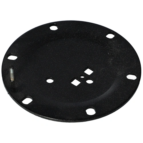 170 mm Zárófedél, zománcos, tokcső nélküli, új típusú (utángyártott) HAJDU ZEK bojler 