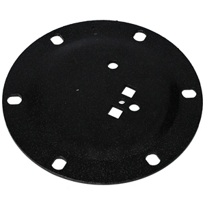 170 mm Zárófedél, zománcos, tokcső nélküli, új típusú (utángyártott) HAJDU ZEK bojler 