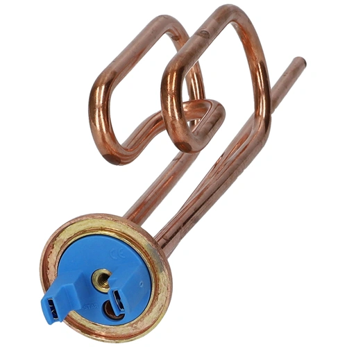 1800W Fűtőszál, réz, rövid sarus, (eredeti) HAJDU bojler pl: Z30EK, Z50EK