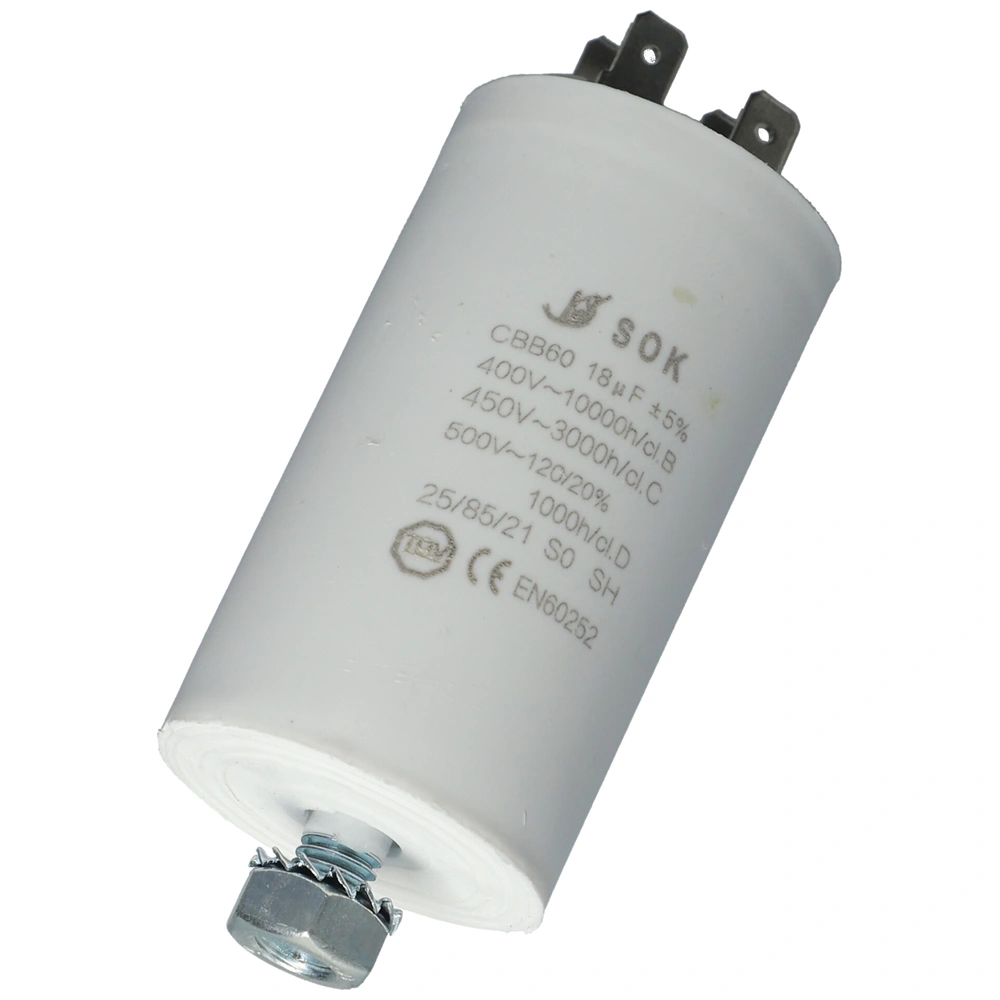 18 uF 500V Kondenzátor, sarus