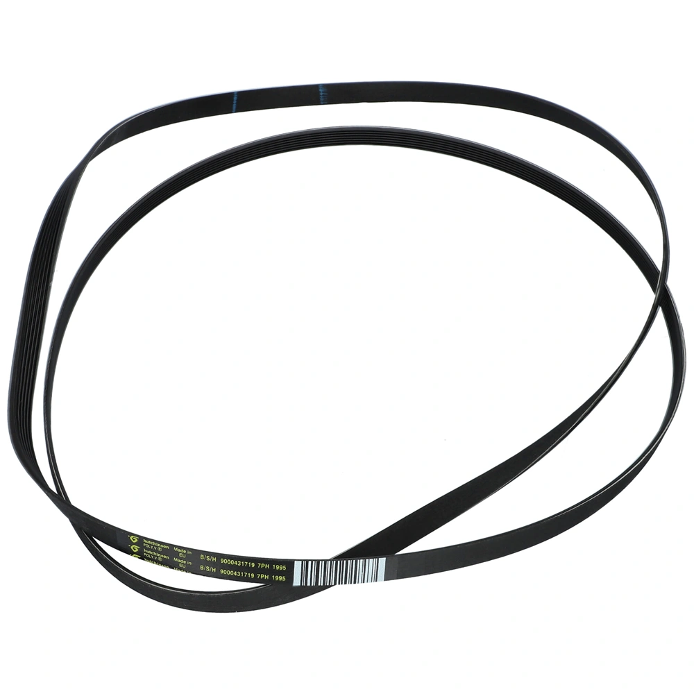 1995 7PH Bordásszíj, fekete (eredeti, HUTCHINSON) BOSCH szárítógép