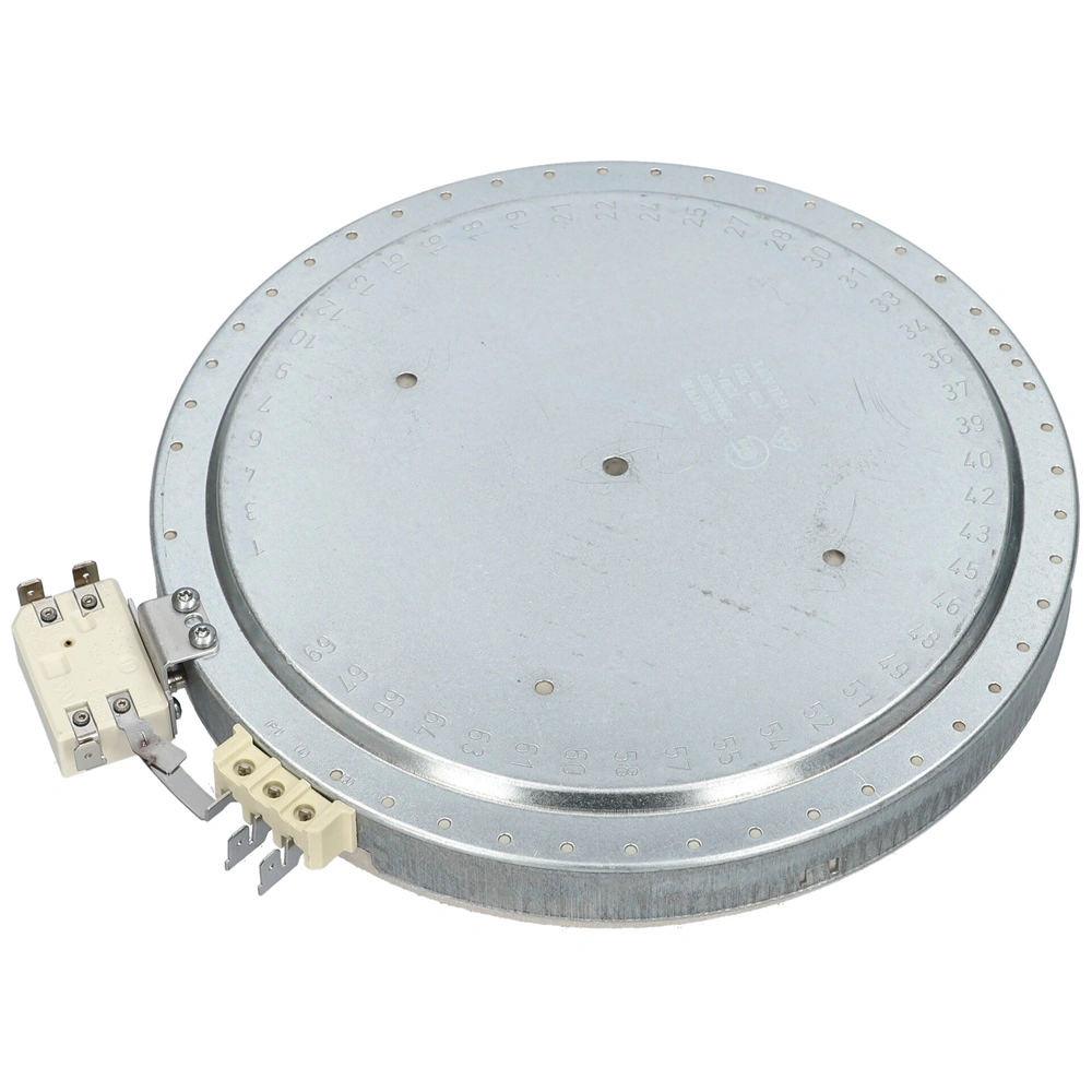 2100/700W 230/205 mm Főzőlap, kerámia (eredetivel megegyező minőség, EIKA) WHIRLPOOL tűzhely