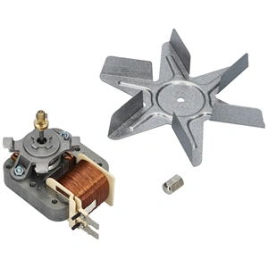 22W (17,2 mm) Motor, ventilátor + lapát (univerzális) WHIRLPOOL / INDESIT légkeveréses villanytűzhely