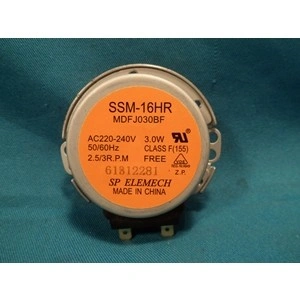 2,5-3 RPM 240V Motor, tányérforgató (ST-16FSM16F)SAMSUNG mikrohullámú sütő / RENDELÉSRE