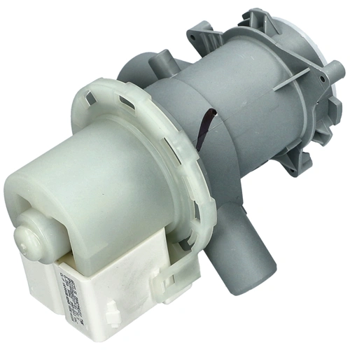 25W Szivattyú, ürítő, komplett, elől stekkeres, bajonett záras (eredeti) BEKO mosógép