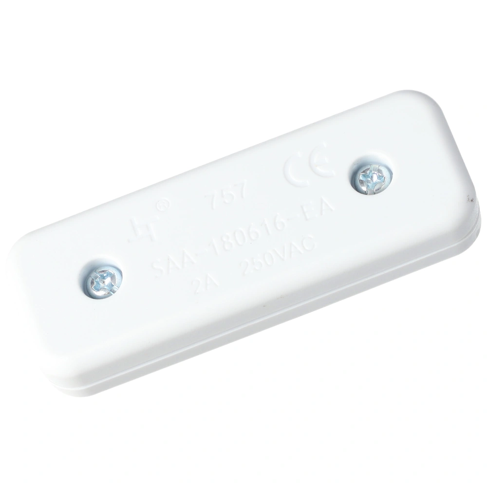 2A/250V Lámpakapcsoló, lengő, fehér, 2 állású (univerzális)