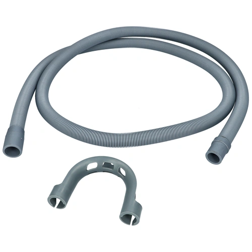 2 m Kifolyócső 21/20 mm, 180° (univerzális) mosógép