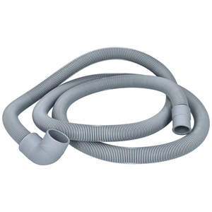 2 m Kifolyócső 30/22 mm, 90° (univerzális) mosógép/mosogatógép