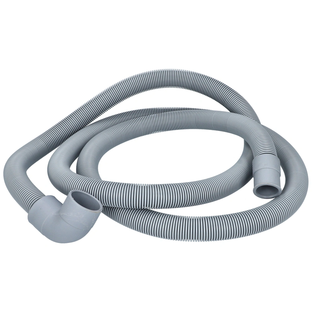 2 m Kifolyócső 30/22 mm, 90° (univerzális) mosógép/mosogatógép